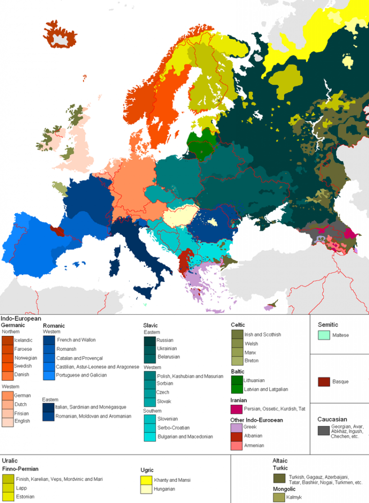 Native Language In Europe Russian 4